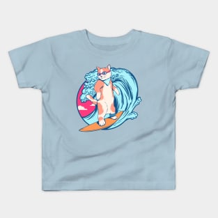 Hang Ten Cat Surfer Kids T-Shirt